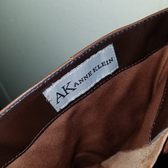 Anne Klein ankle leather boot size 9 - Picture 2 of 8